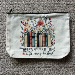 Floral Book Lover's Pouch